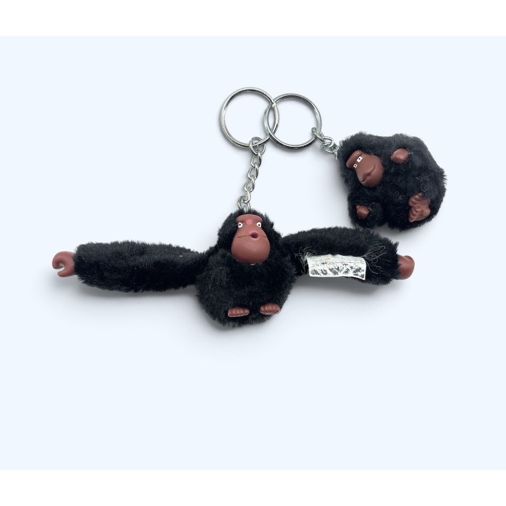 Kipling monkey keychain DAVINA BROWN MONKEY AND BABY
